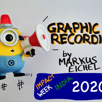 Graphic Recording Teaser Impact Week India 2020